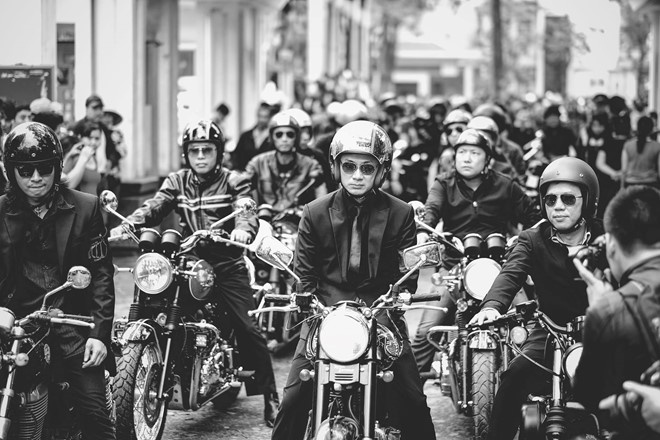 Biker Ha Noi tien Tran Lap anh 1