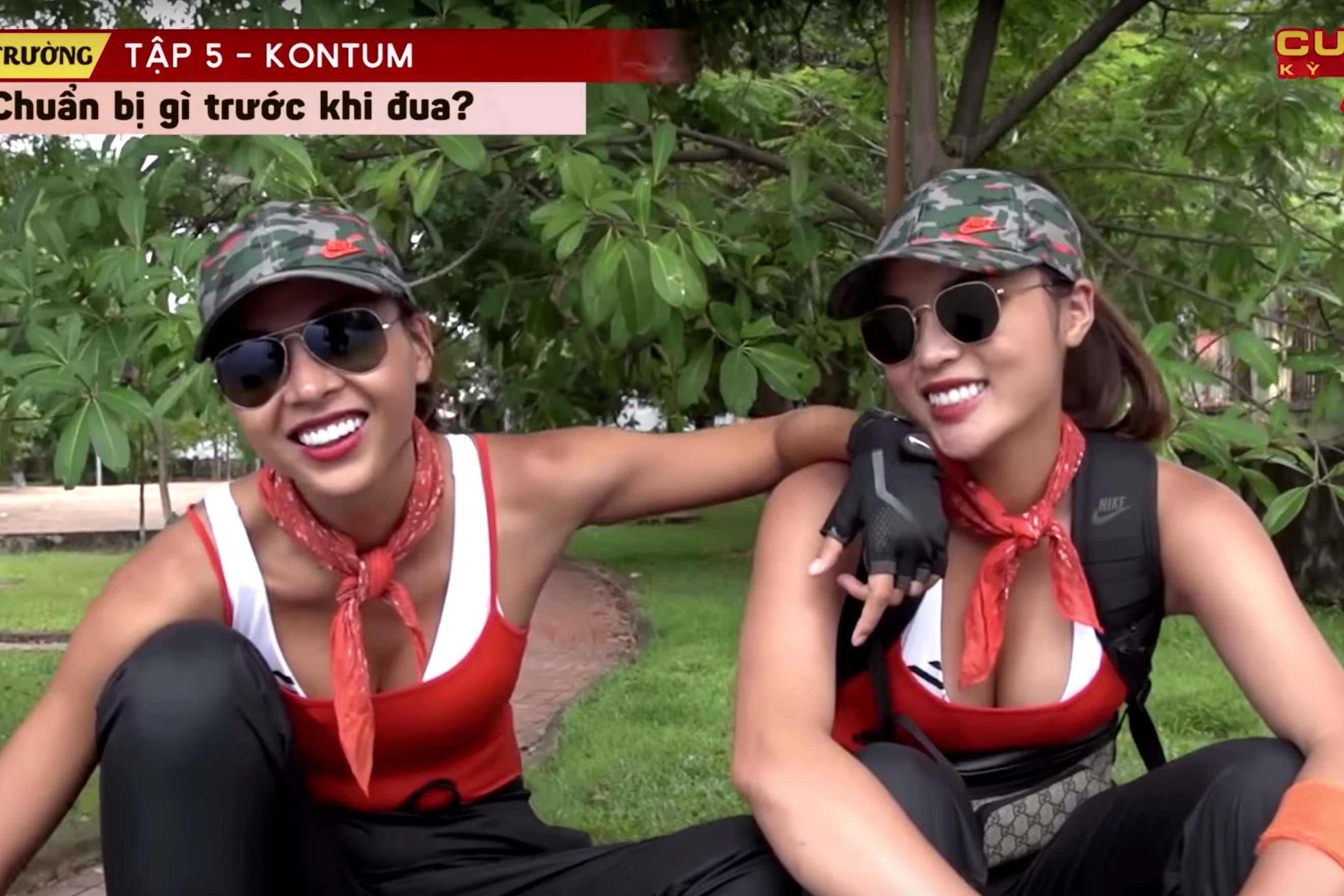 Ky Duyen - Minh Trieu mac do doi trong 'Cuoc dua ky thu' hinh anh