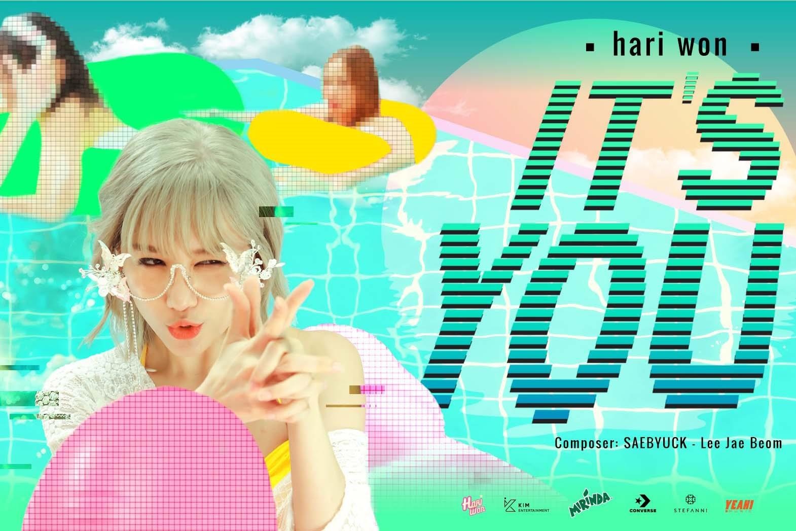 Hari Won mac bikini tao dang giua be boi trong MV 'It's you' hinh anh