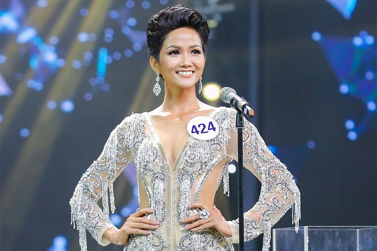 Hoa hau H'Hen Nie lam nen lich su tai Miss Universe 2018 hinh anh
