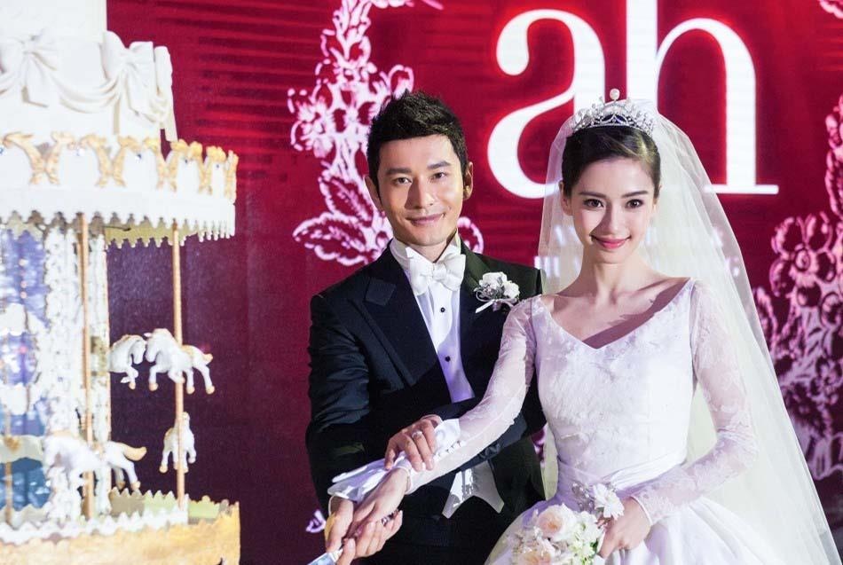 Angelababy va Huynh Hieu Minh - le cuoi chieu tro den on ao ly hon hinh anh