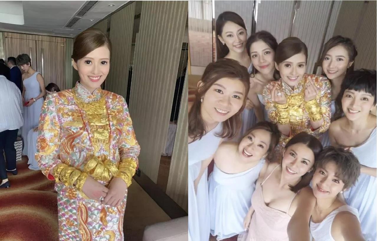 My nhan 'Lan Que Phuong' khoe vong vang day tay trong ngay cuoi hinh anh