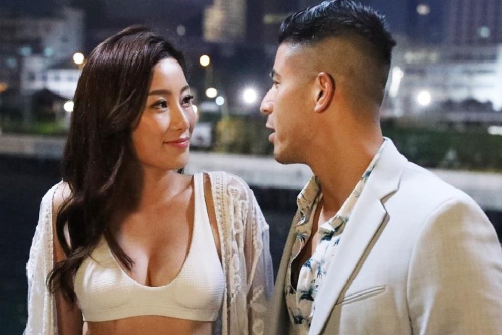 Duong Lieu Thanh - da nu gay ban tan vi canh nong o phim TVB hinh anh