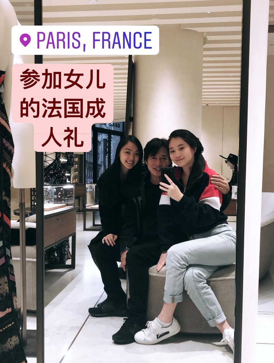 Ly Lien Kiet va con gai anh 1