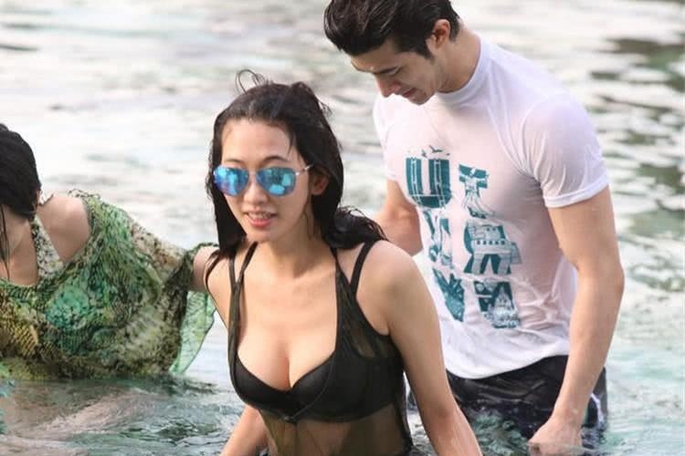 Goc khuat sau cac buoi quay show ve dem o Trung Quoc hinh anh