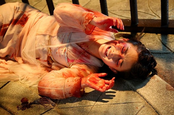 Sao nu dien canh bi thuong anh 1