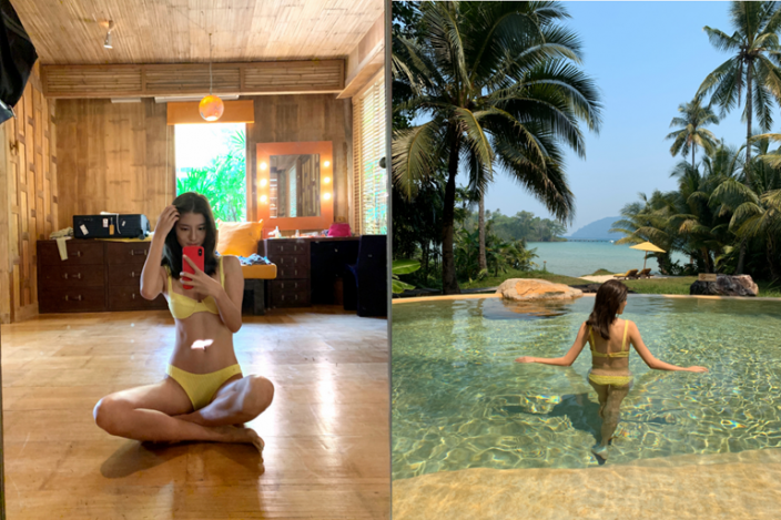 Ngo Thien Ngu bikini anh 2