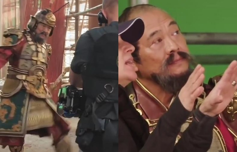 Ly Lien Kiet loang choang khi dong canh hanh dong hinh anh