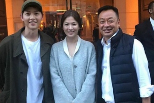 Anh qua khu ben nhau cua Song Joong Ki - Song Hye Kyo hinh anh