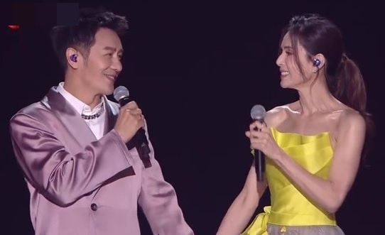 Tran Hao Dan va Ly Nhuoc Dong hat nhac phim 'Thien long bat bo' hinh anh