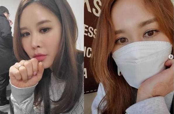 Nu ca si Han Quoc khong the deo khau trang vi bien chung tham my hinh anh