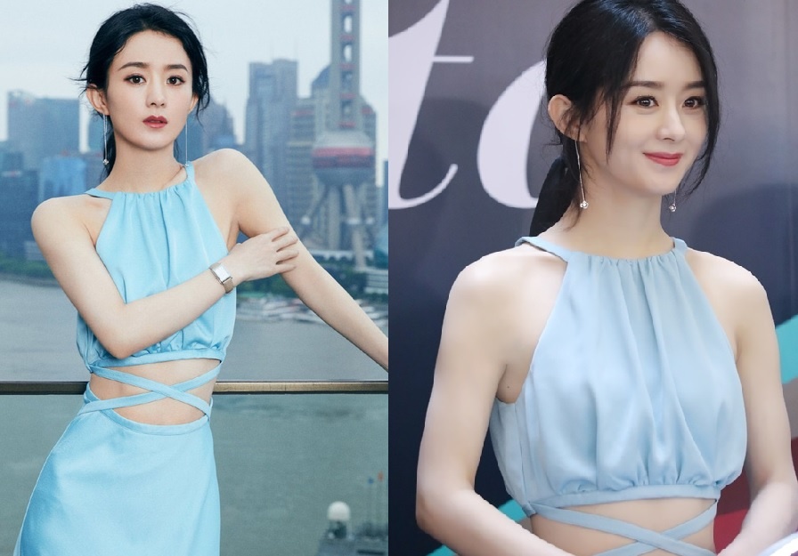 Trieu Le Dinh khoe 'vong eo con kien' sau sinh hinh anh