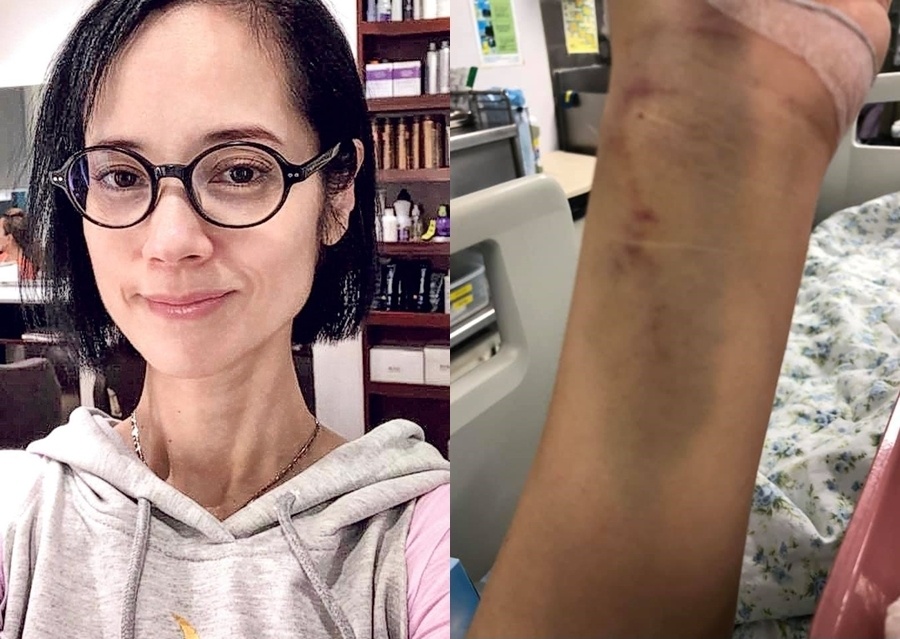 Trinh Diem Le chan an,  tram cam anh 1