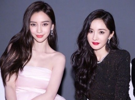Angelababy chung khung hinh voi Duong Mich hinh anh