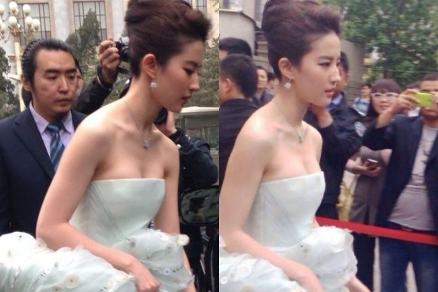 Anh chup khong qua chinh sua cua Luu Diec Phi, Luu Thi Thi hinh anh