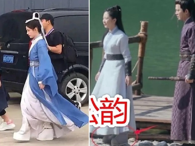 Sao Hoa ngu dung giay don anh 1