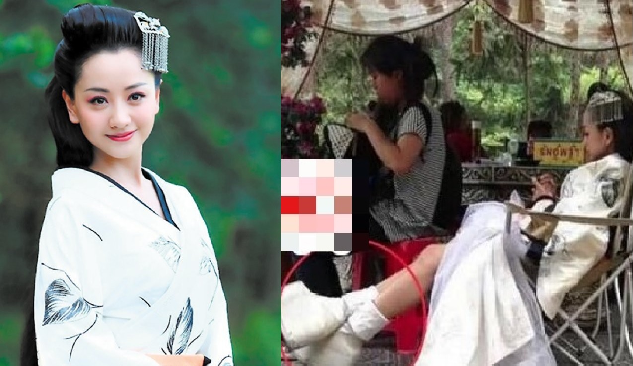 Nhieu dien vien Trung Quoc di giay don got khi dong phim hinh anh