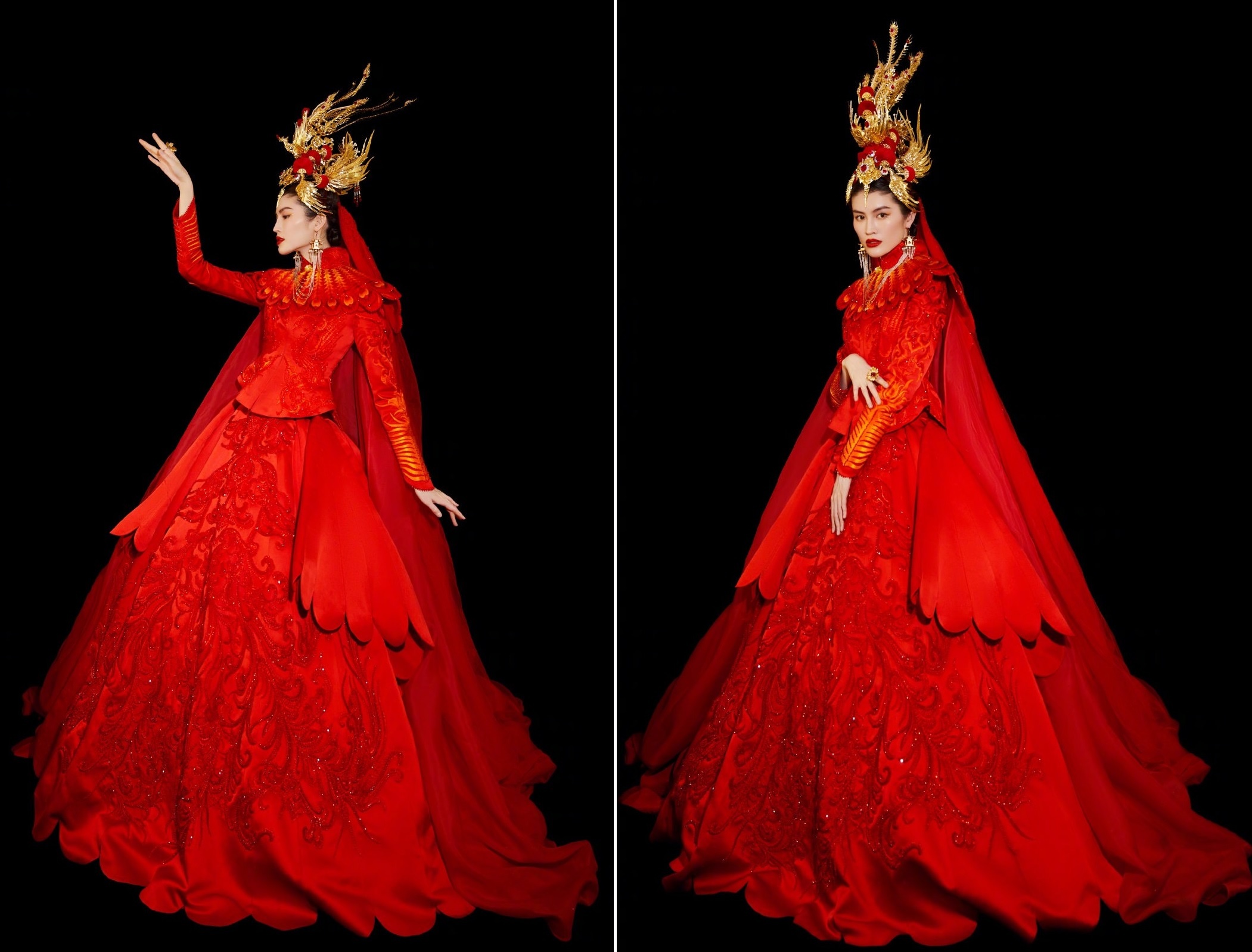 Nhan sac cuon hut cua ba sieu mau hang dau Trung Quoc tren CCTV anh 11