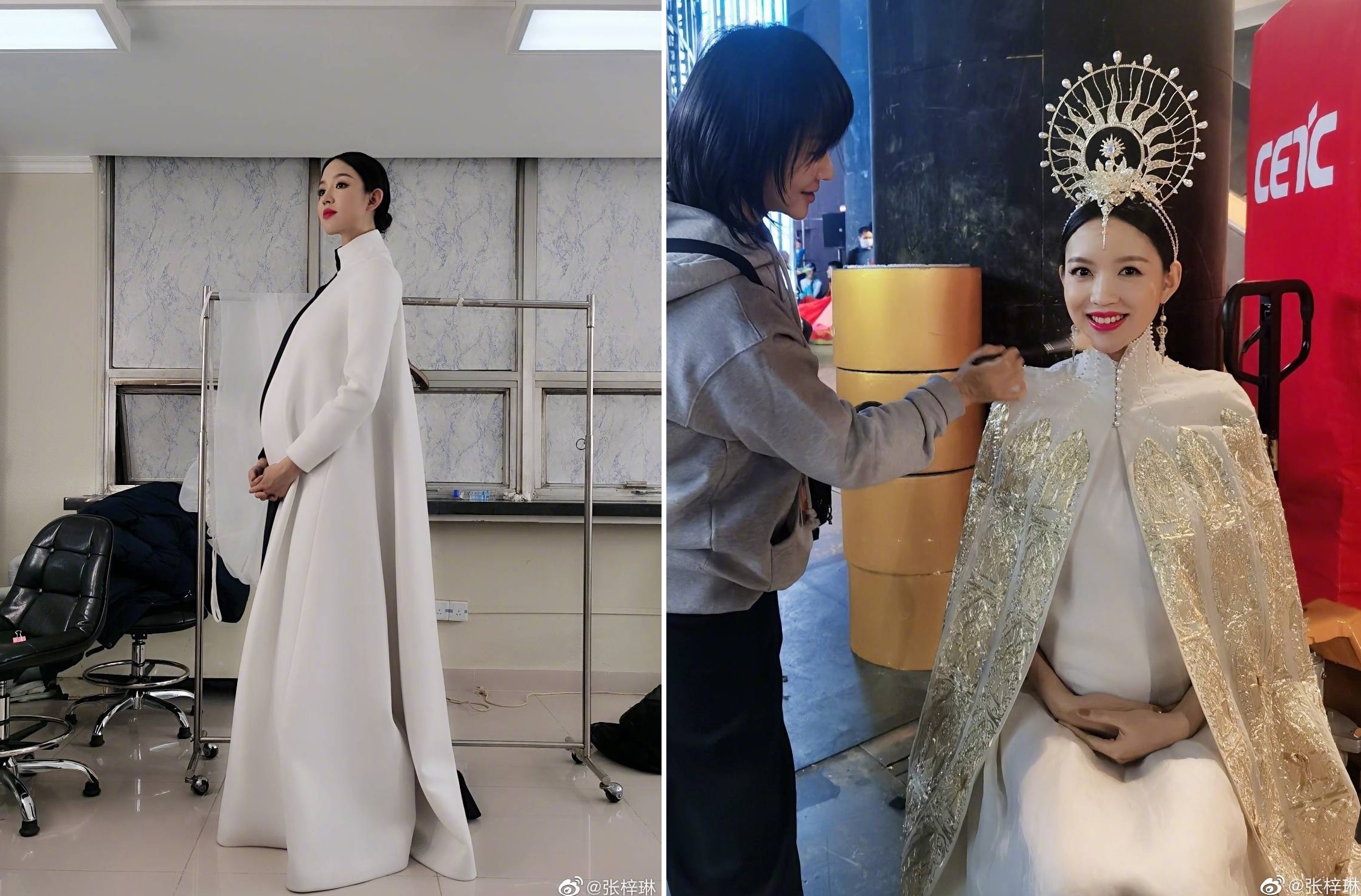 Nhan sac cuon hut cua ba sieu mau hang dau Trung Quoc tren CCTV anh 4