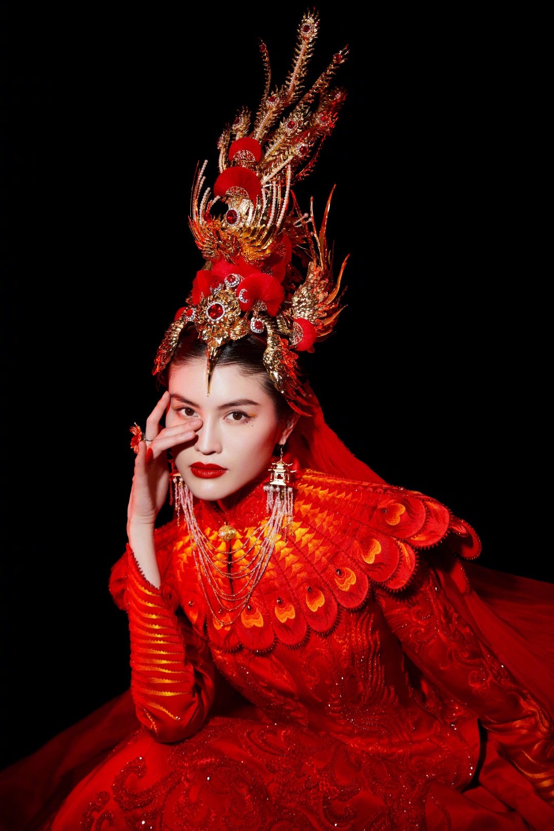 Nhan sac cuon hut cua ba sieu mau hang dau Trung Quoc tren CCTV anh 9