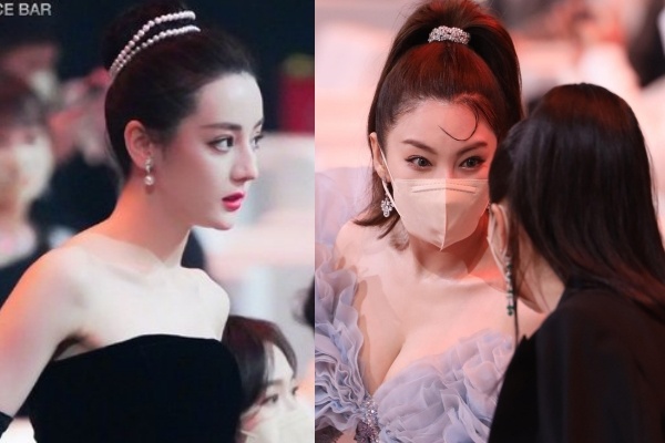 Su guong gao cua cac nghe si Trung Quoc o le trao giai hinh anh