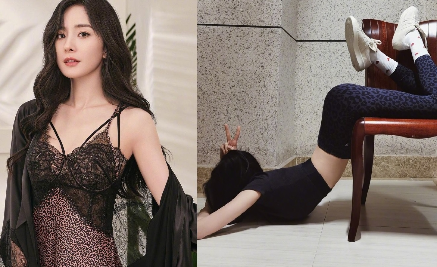 Duong Mich tham gia thu thach vong eo hoat hinh hinh anh