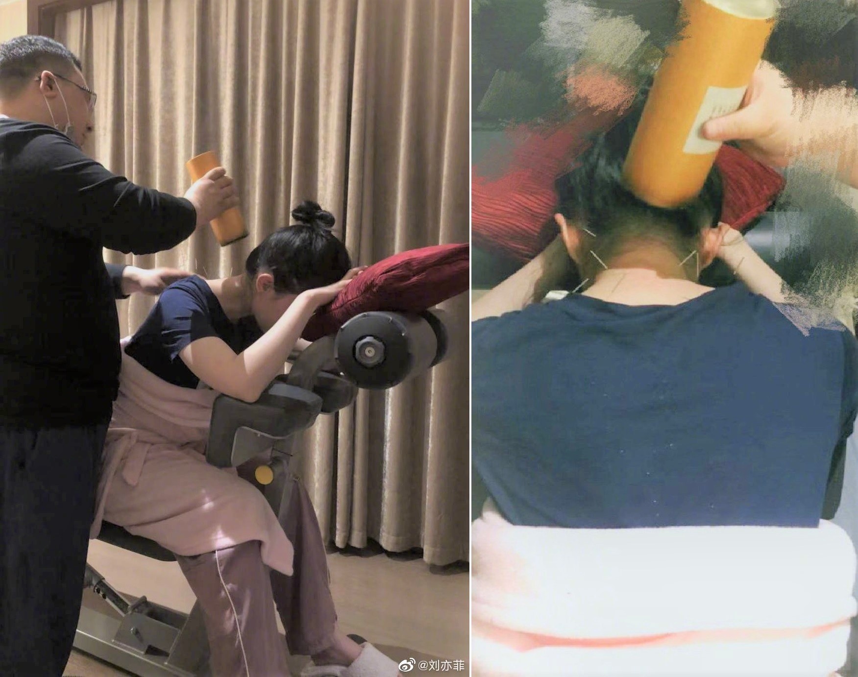 Luu Diec Phi tai phat chan thuong co anh 1