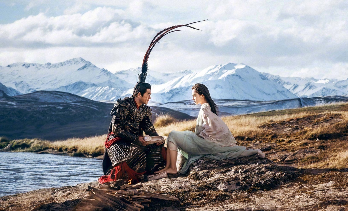 Co Luc Na Trat ngai khi dong phim cung Co Thien Lac anh 1