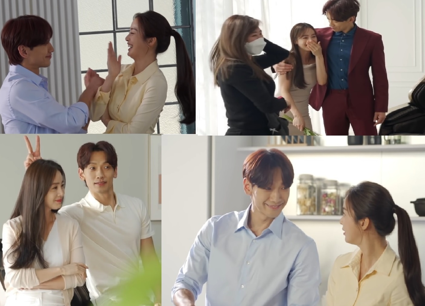 Hau truong quay quang cao cua Bi Rain - Kim Tae Hee anh 1