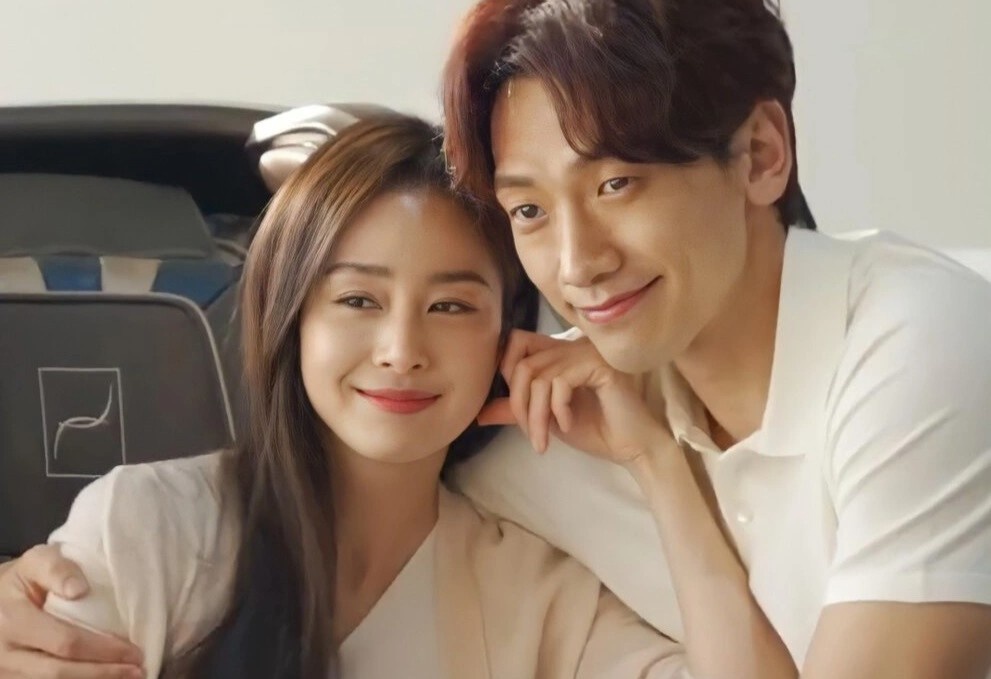 Anh hau truong cua Bi Rain - Kim Tae Hee hinh anh