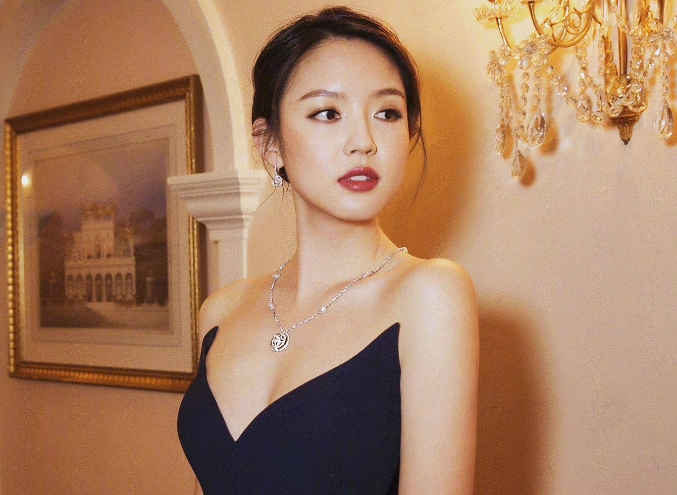 Hoa hau The gioi Truong Tu Lam sinh con gai hinh anh