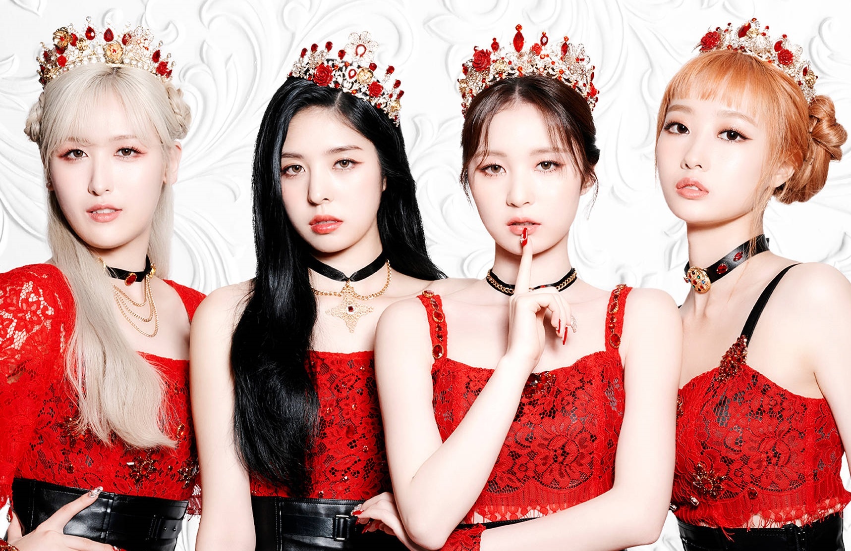 Nhom nhac nu cua Co Thien Lac hinh anh