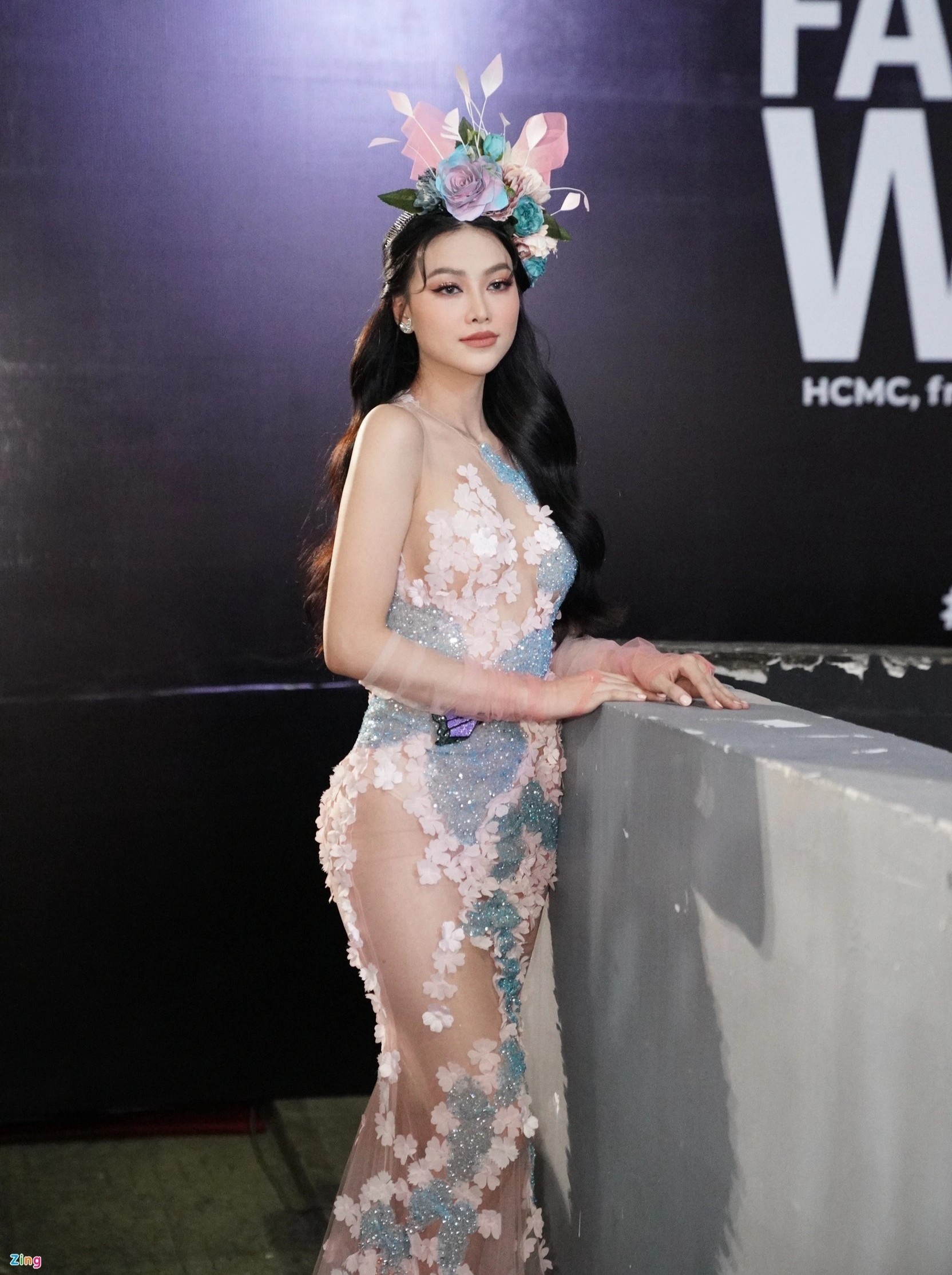 Aquafina Tuan le Thoi trang Quoc te Viet Nam 2021 anh 14