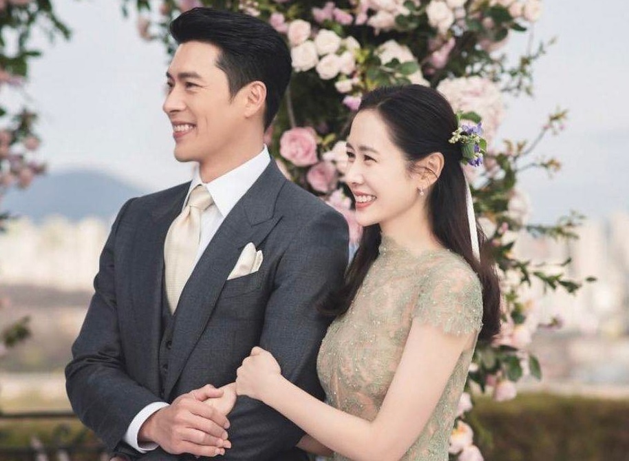 Anh lan dau cong bo trong hon le cua Son Ye Jin va Hyun Bin hinh anh