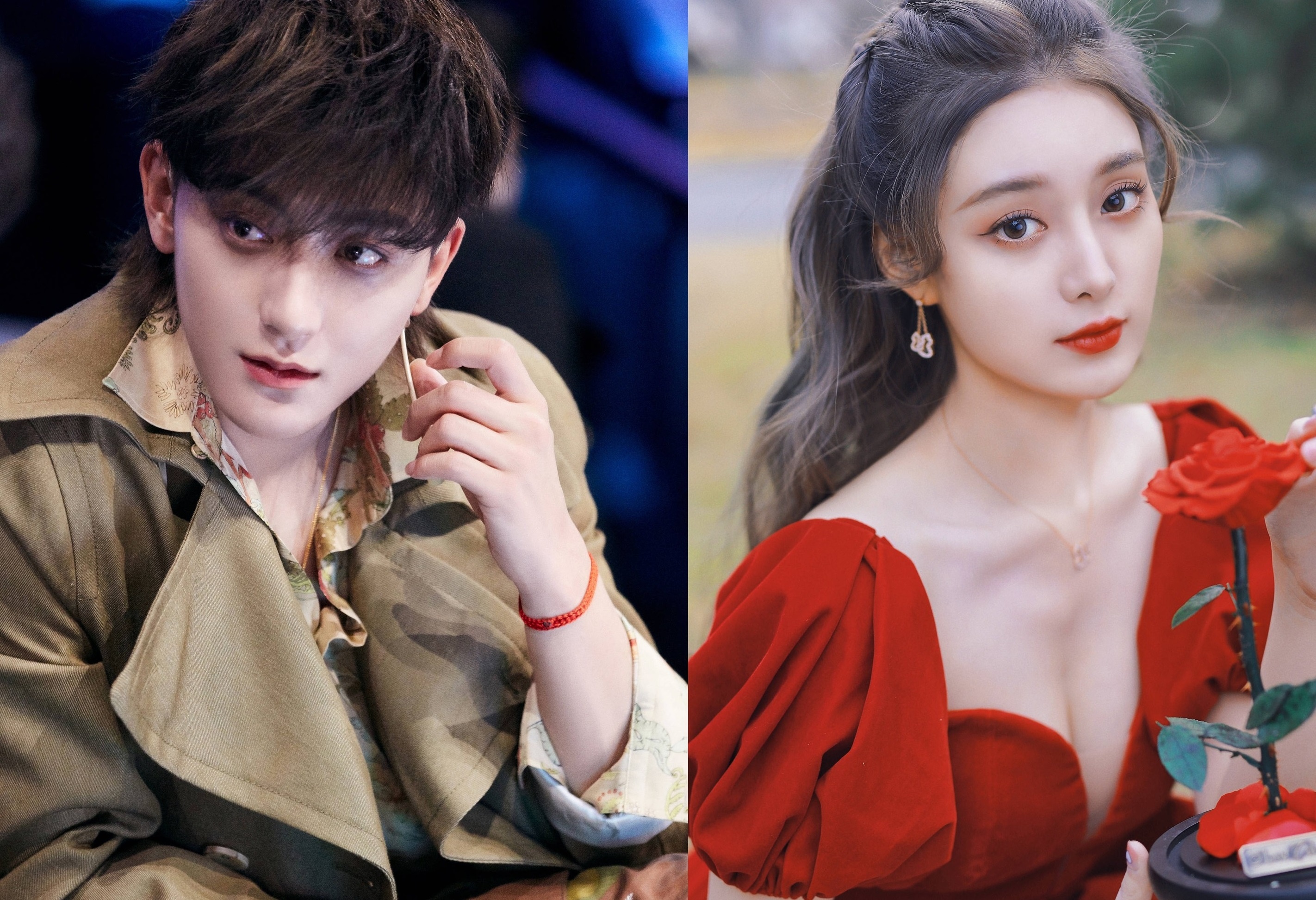 Hoang Tu Thao hen ho nu than tuong cung cong ty hinh anh