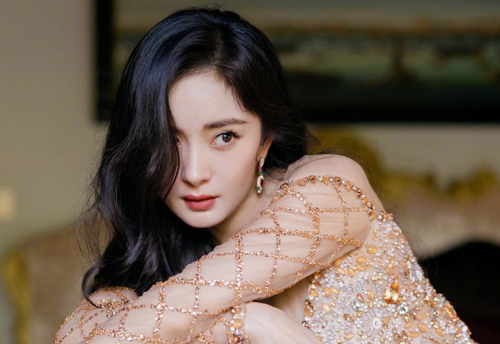 Duong Mich tro lai phim truong sau 6 thang that nghiep hinh anh