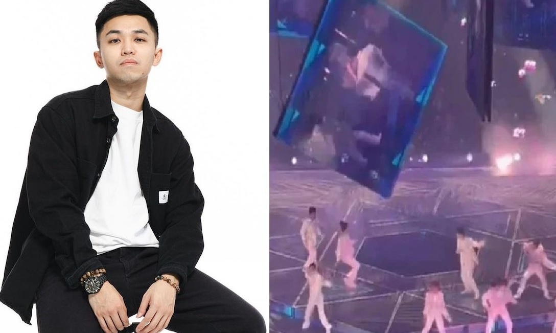 Di chung de lai cho vu cong Hong Kong sau vu roi man hinh LED 600 kg hinh anh