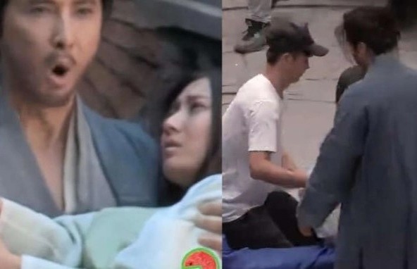 Chan Tu Dan gay tranh cai vi dung gia do khi dien canh be nguoi dep hinh anh