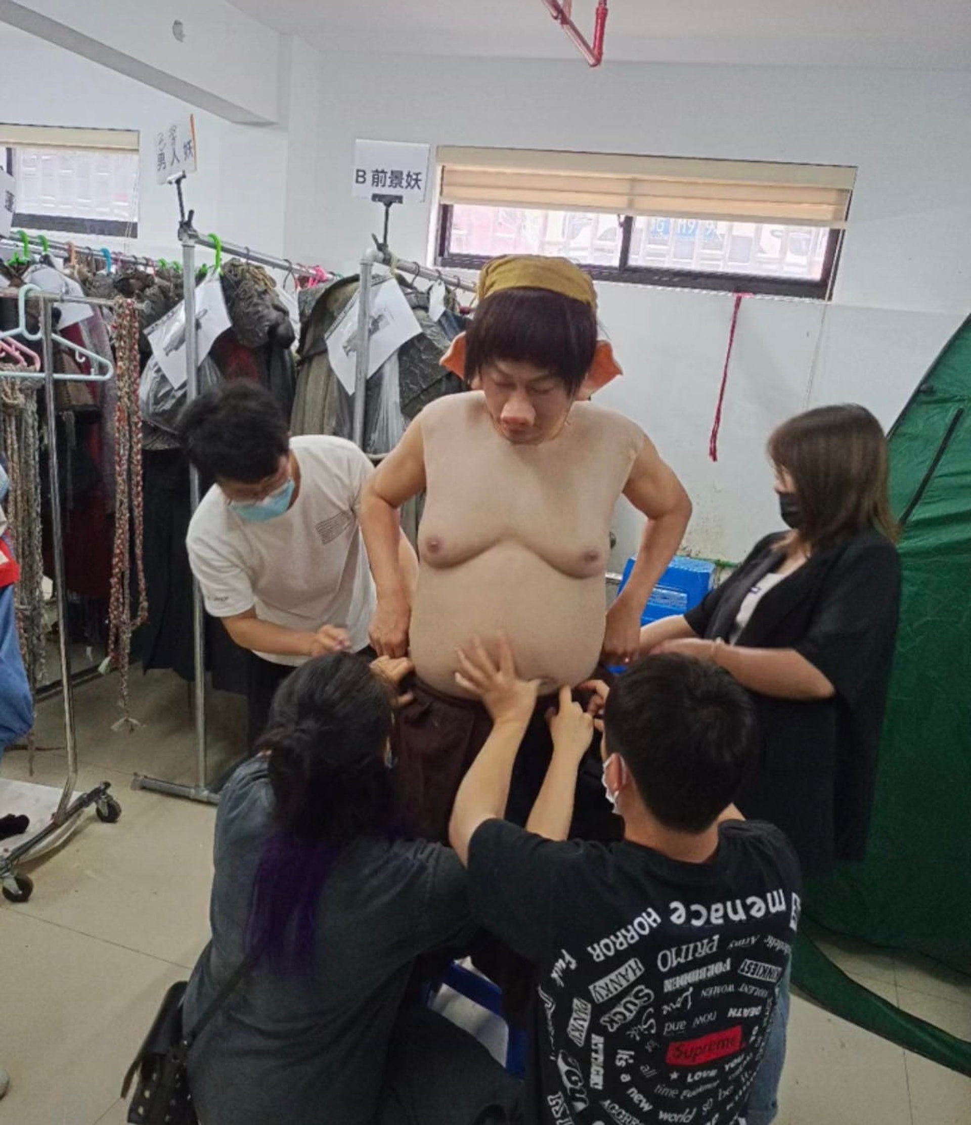Hóa trang Trư Bát Giới ảnh 6 Hoa trang Tru Bat Gioi anh 6