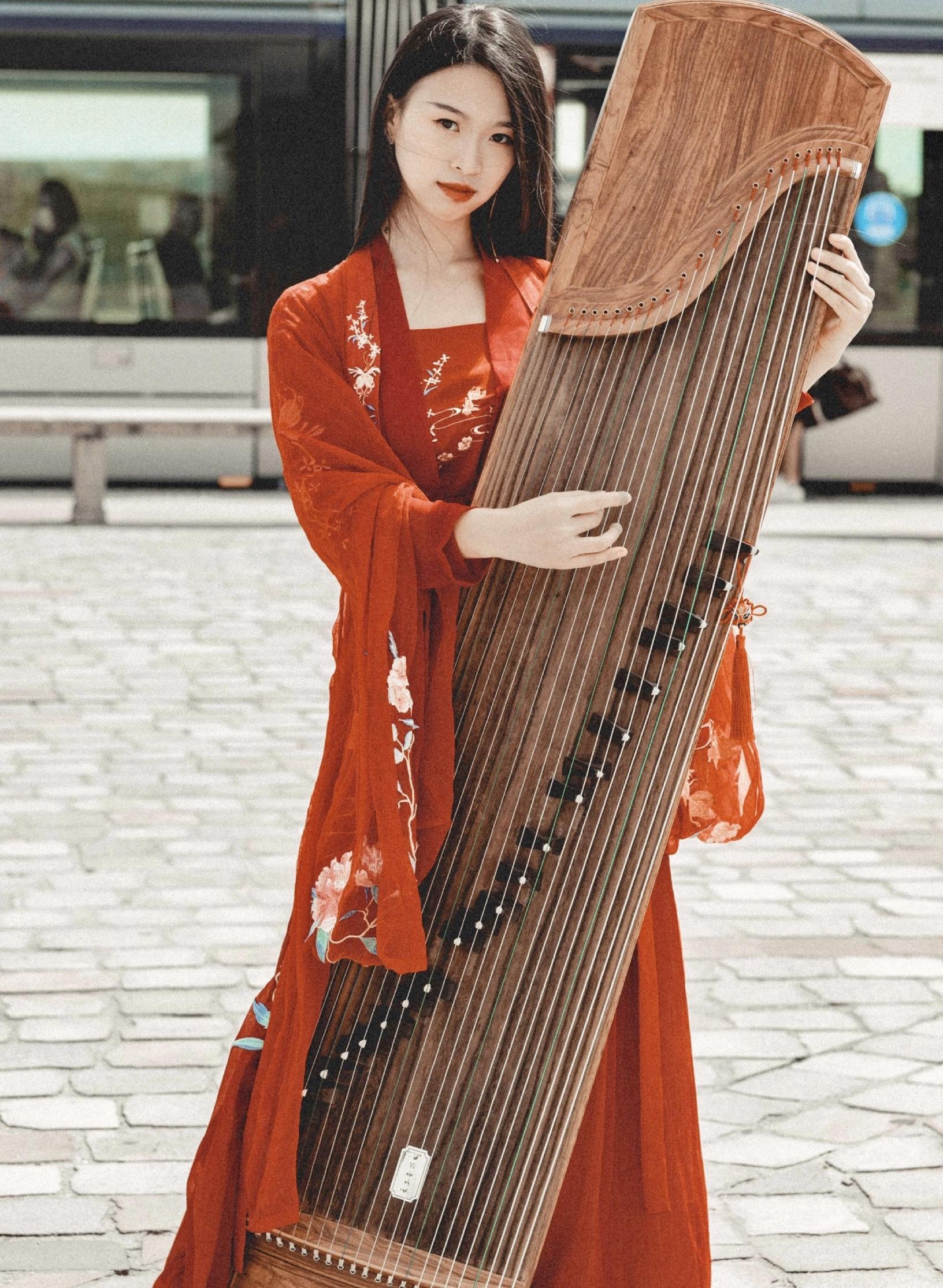 Co gai danh dan tranh anh 3