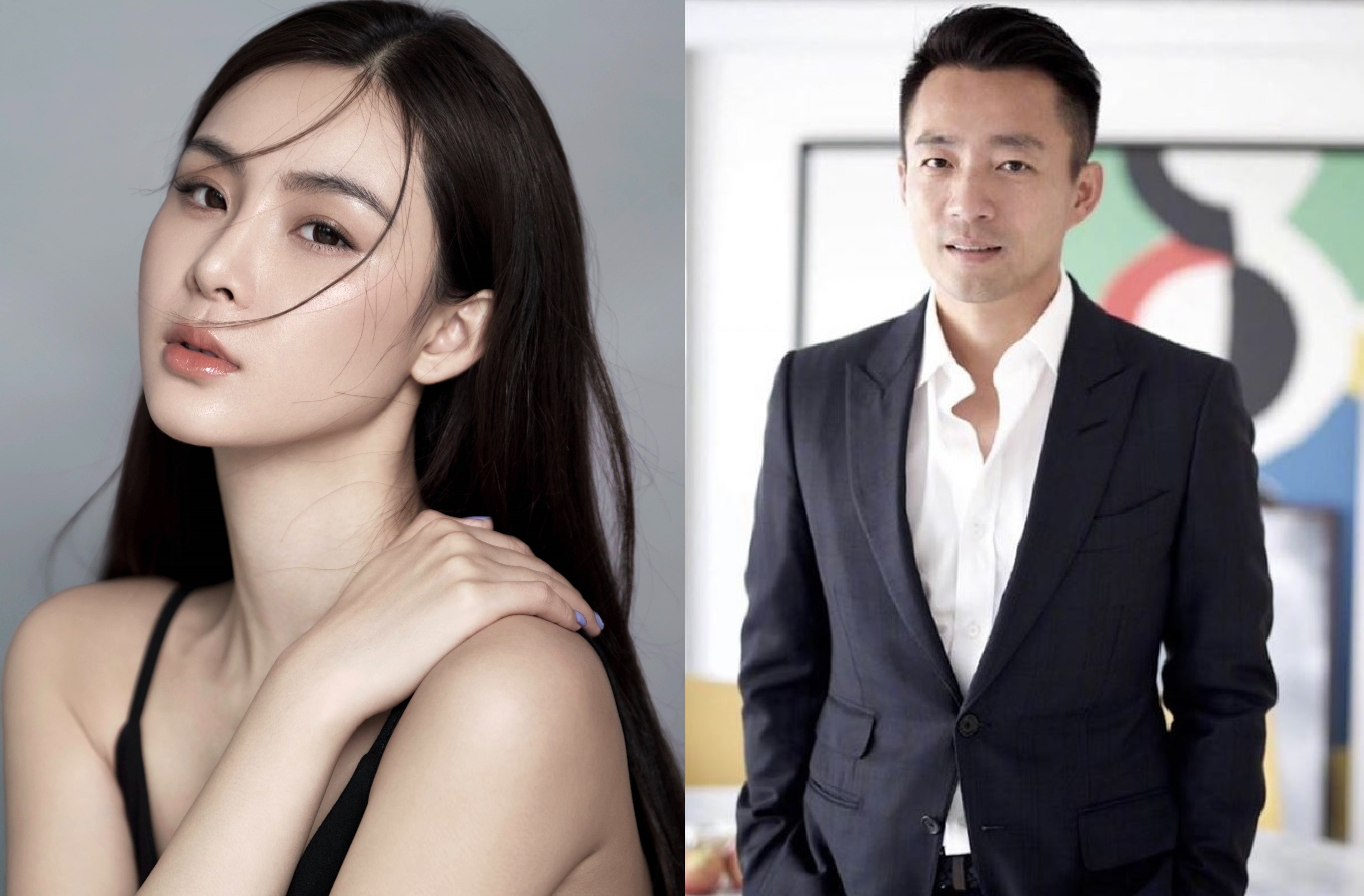 Truong Dinh Dinh va doanh nhan Uong Tieu Phi do vo tinh cam hinh anh