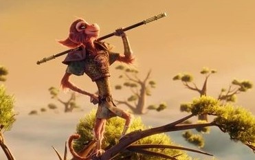 Hinh anh vua khi trong 'Tay du ky' ban hoat hinh cua Chau Tinh Tri hinh anh