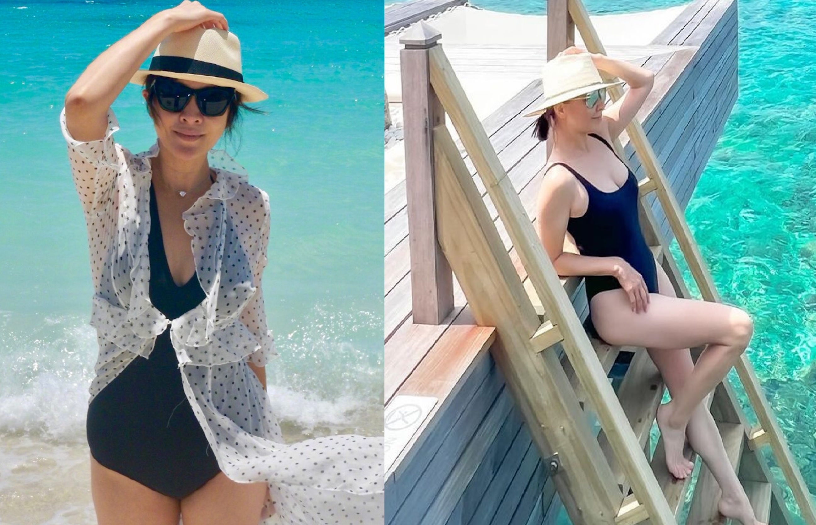 Voc dang goi cam cua Luu Gia Linh o tuoi 58 hinh anh