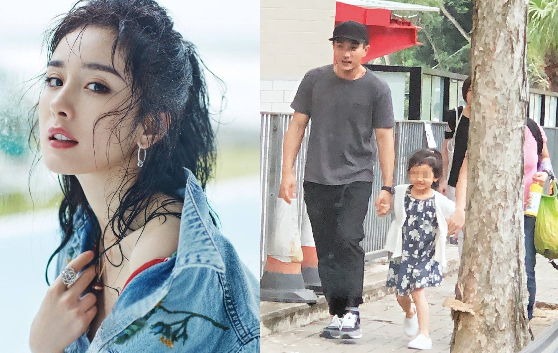 Duong Mich ve tham con gai sau 3 nam xa cach hinh anh