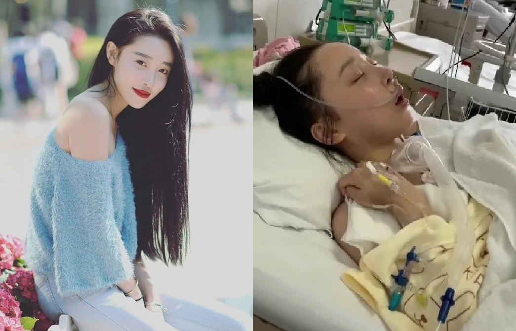 Nu dien vien Trung Quoc tinh lai sau nhieu thang hon me sau hinh anh