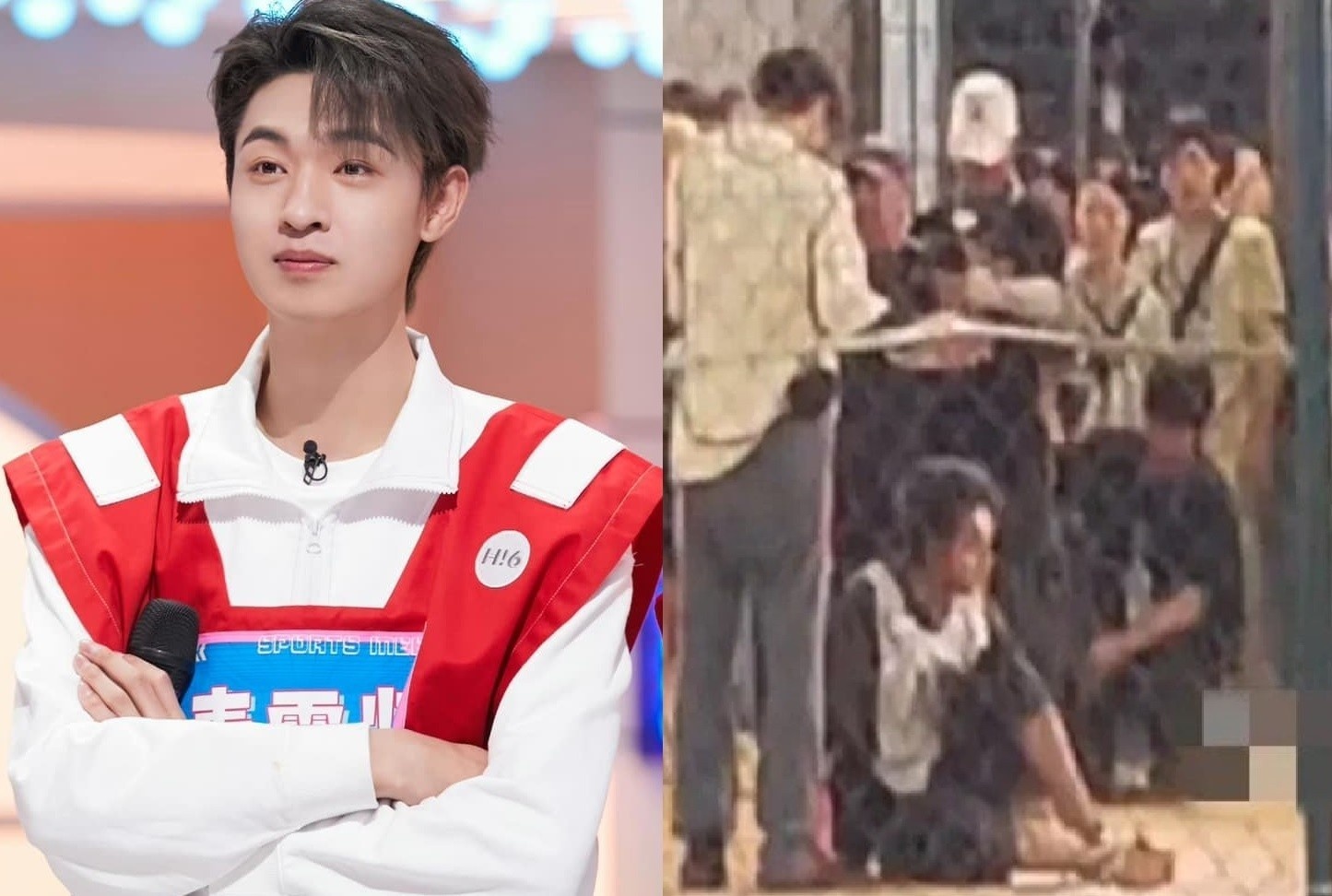 Show Trung Quoc hung chi trich vi bo mac nghe si bi chan thuong hinh anh