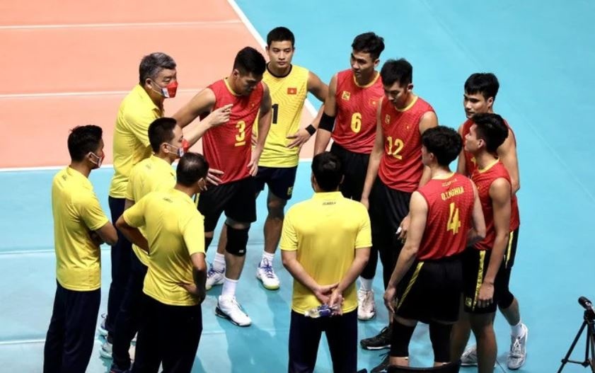 Bong chuyen Viet Nam danh bai Myanmar hinh anh