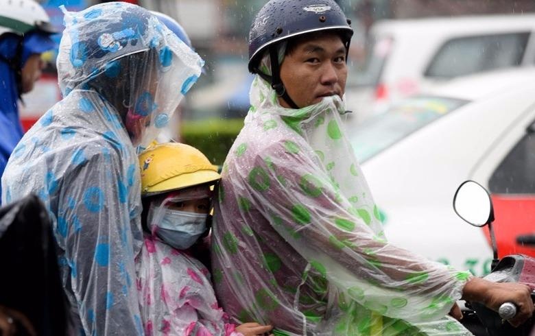 Sai Gon mua trong nhung ngay lam viec dau nam Dinh Dau hinh anh