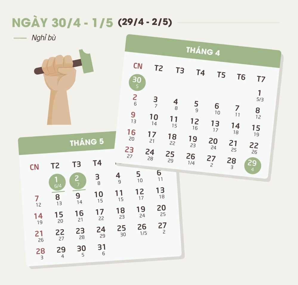 nghi gio to Hung Vuong bao nhieu ngay anh 2