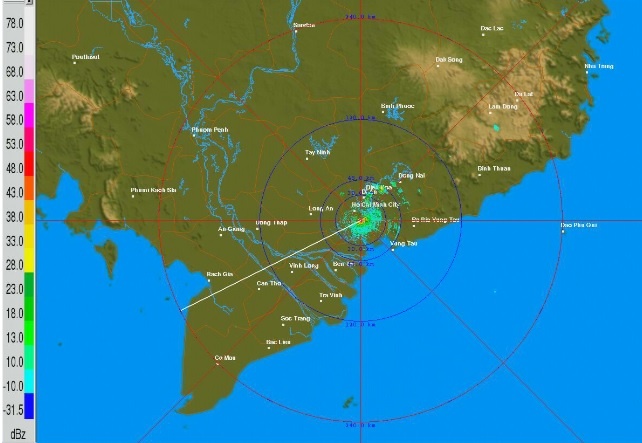 Cảnh báo dông sét c ở Sài Gòn ảnh 1 Canh bao dong set c o Sai Gon anh 1